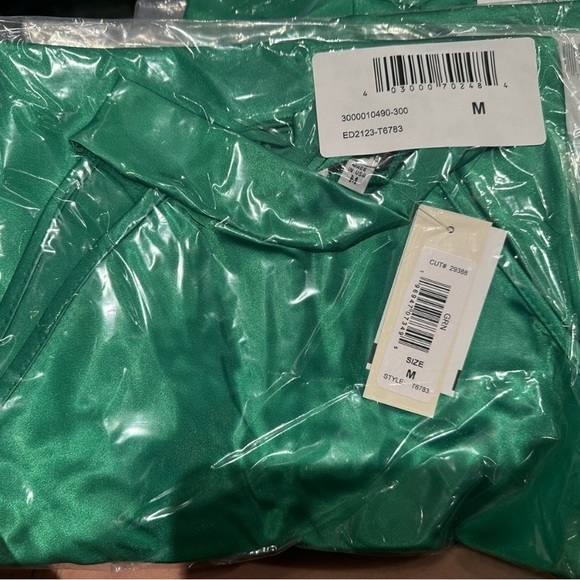 Tash + Sophie Satin High Neck Halter Blouse - Picture 7 of 8